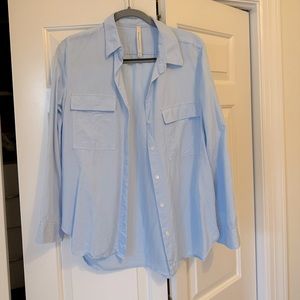 Aritzia light blue button down.